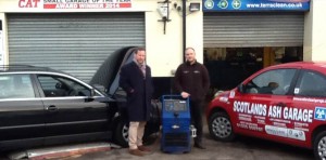 EdVaizey Scotlands Ash Garage