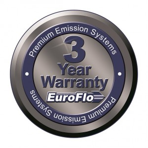 EuroFlo 3 Year Warranty Seal E