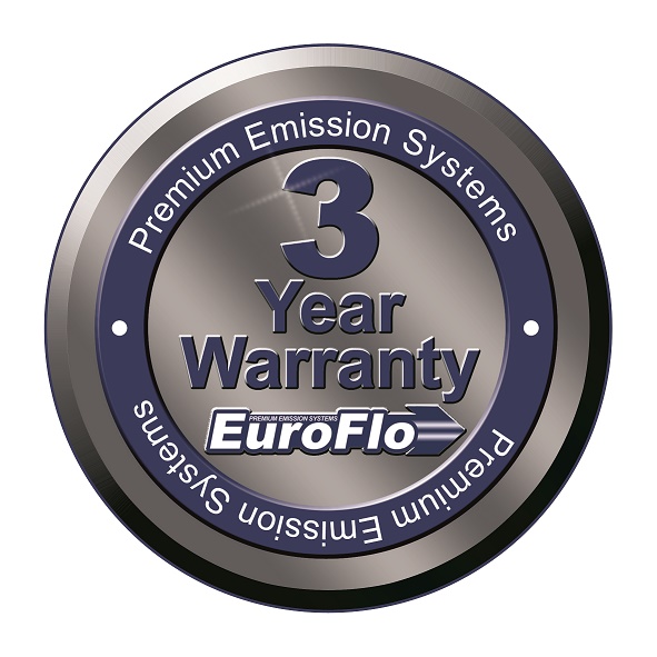 EuroFlo announces 3 Year Warranty.