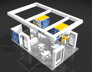 Artists impression of WAIglobal stand at ReMaTec 2015