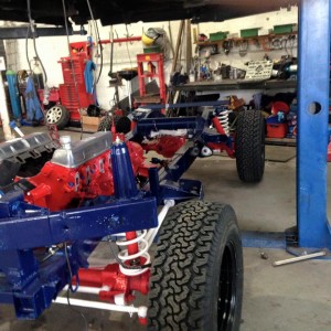 TerraClean Taxi being rebuilt