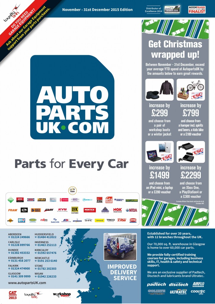 Autoparts UK Winter Promotion