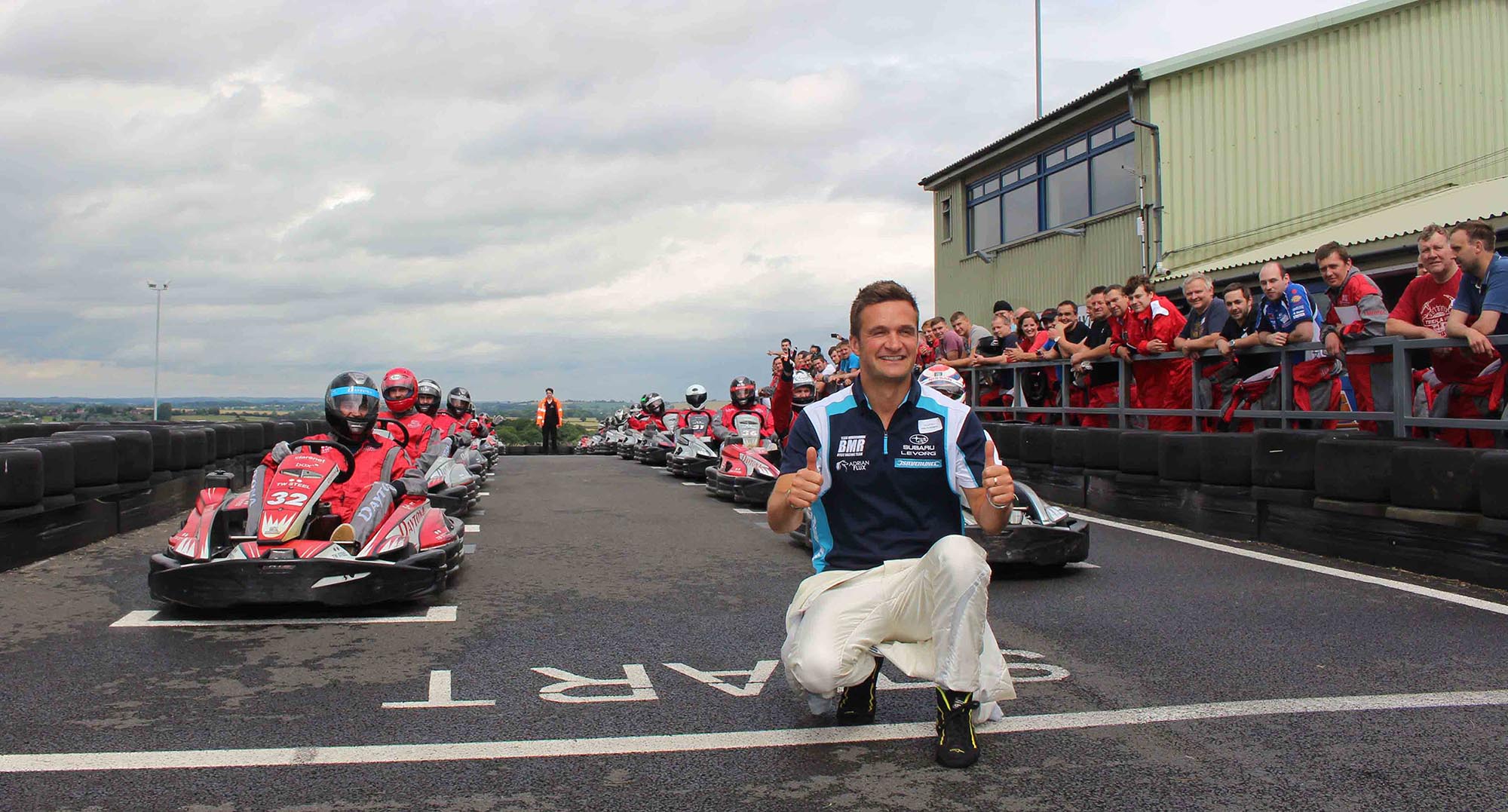 Double BTCC champion Turkington wows TerraClean karting event
