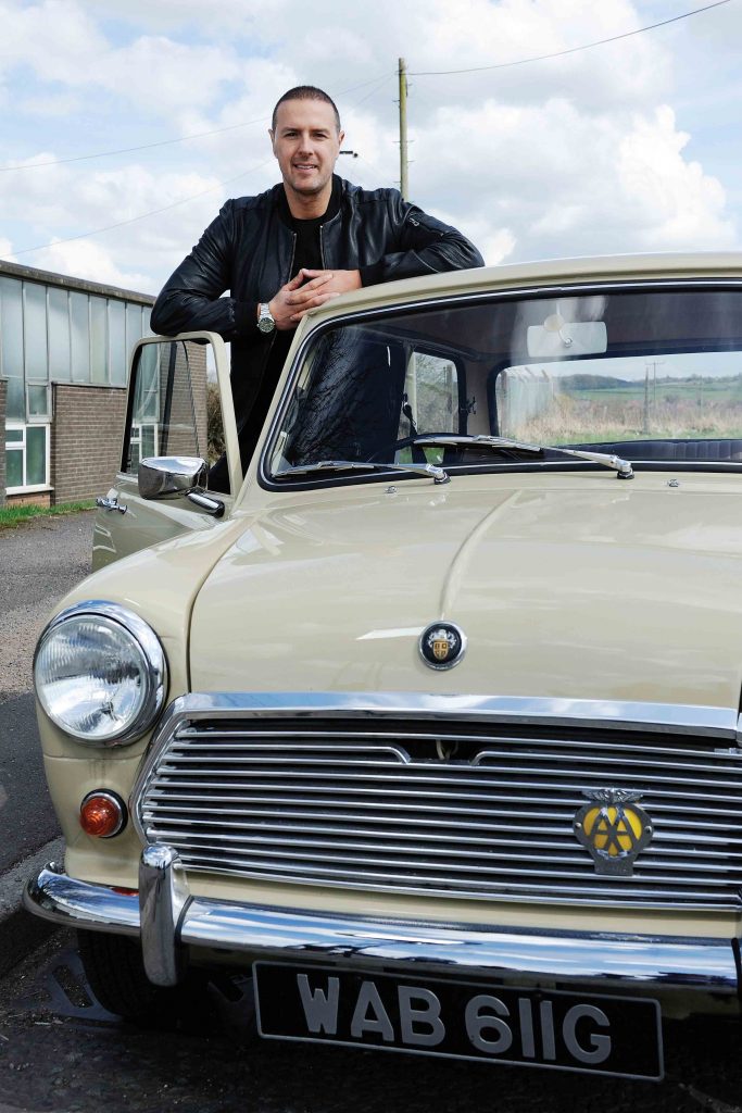 Paddy McGuinness and Neil Morrissey are in Stoke looking at Neils old Car History