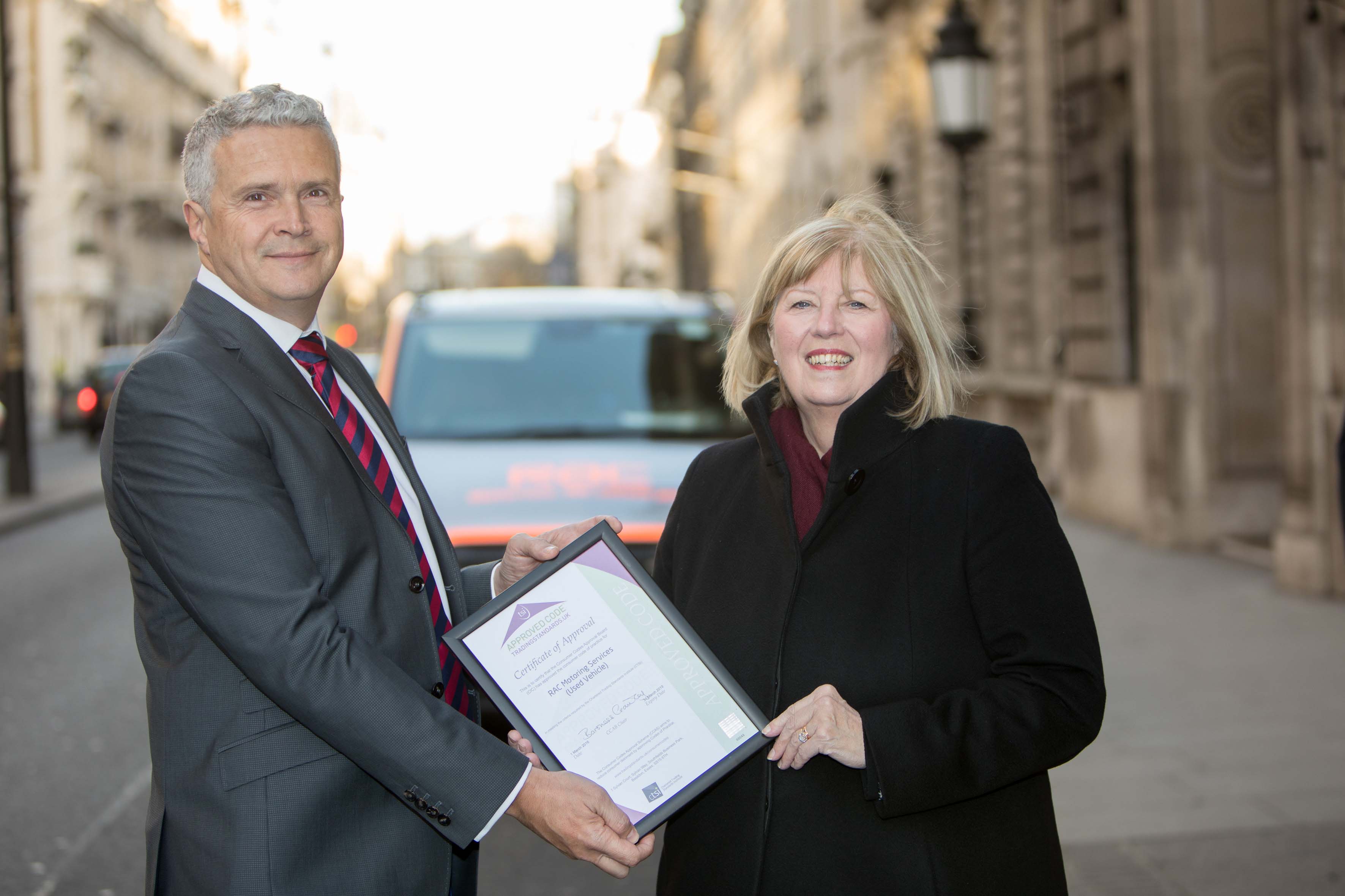 RAC launches first used car code to be fully accredited by the Chartered Trading Standards Institute