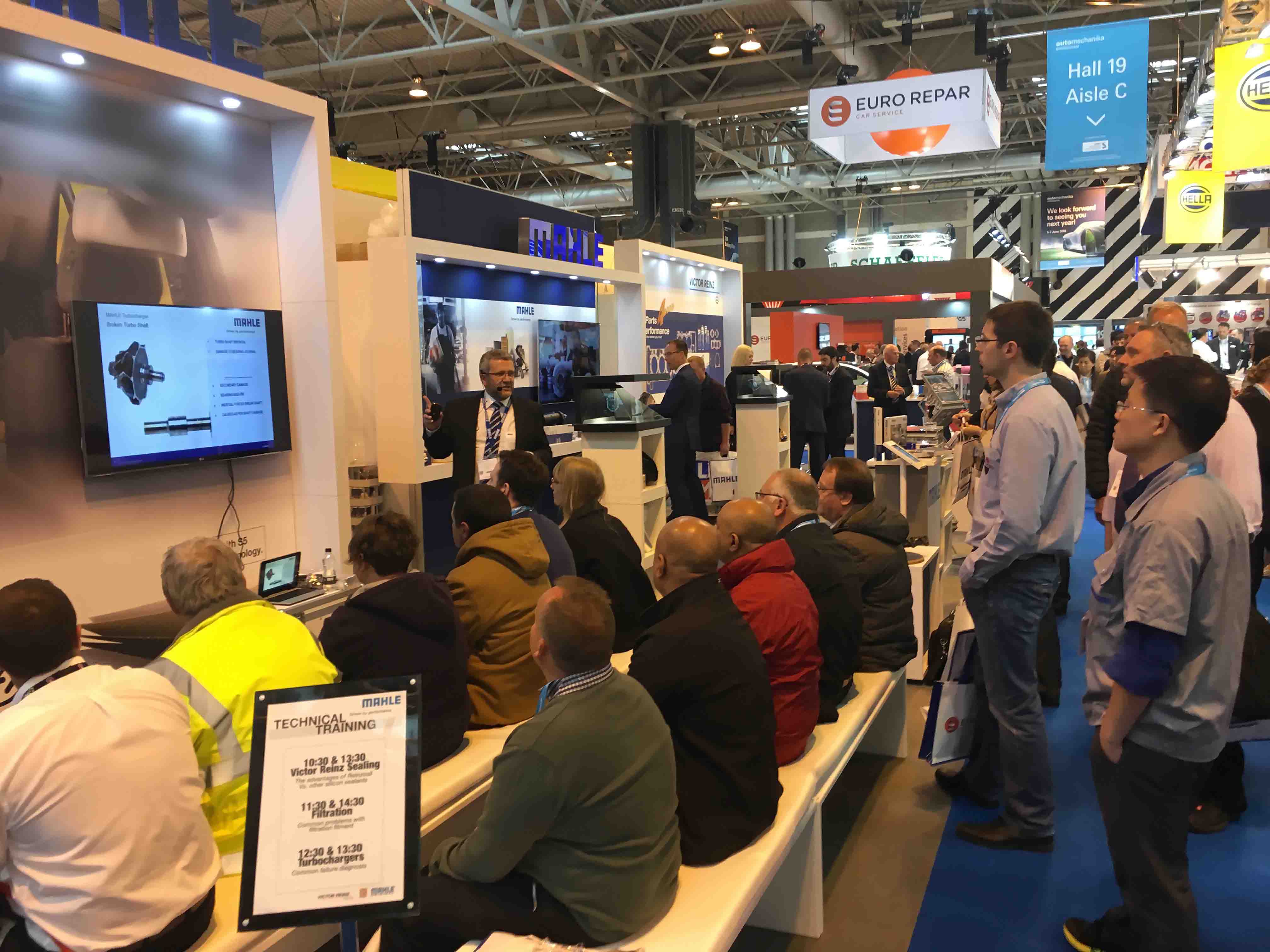 MAHLE training takes centre stage at Automechanika Birmingham