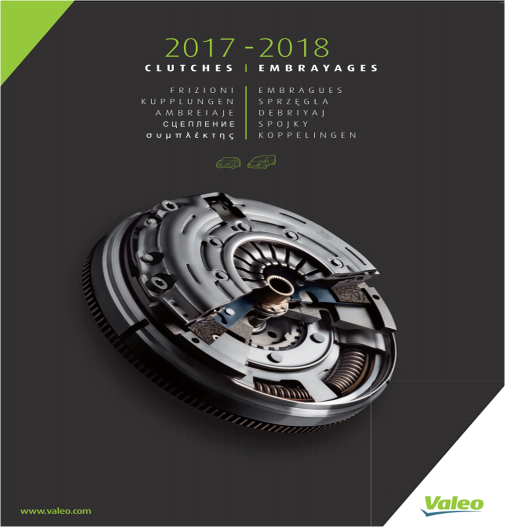 Valeo Service releases its new reference clutch catalogue 2017/2018