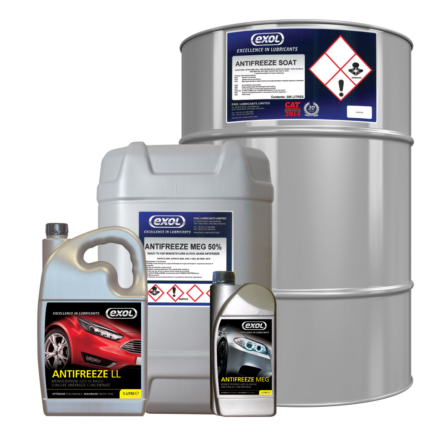 Exol antifreeze meets Volvo specification