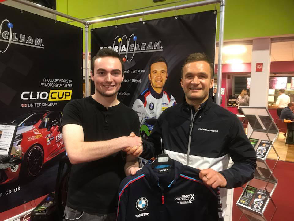 TerraClean raises funds for charity at Autosport International