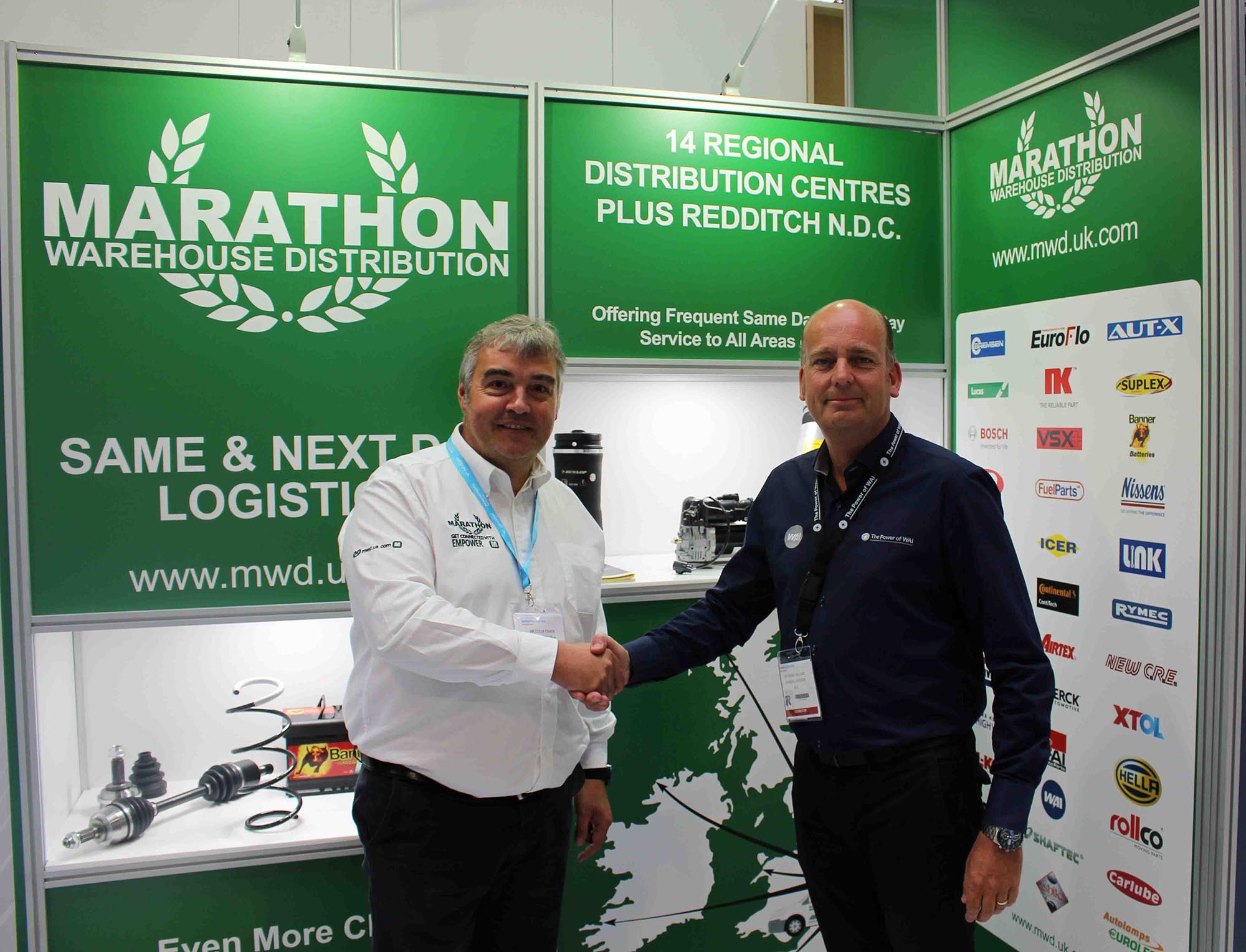 WAI reaches national agreement with Marathon Warehouse Distribution