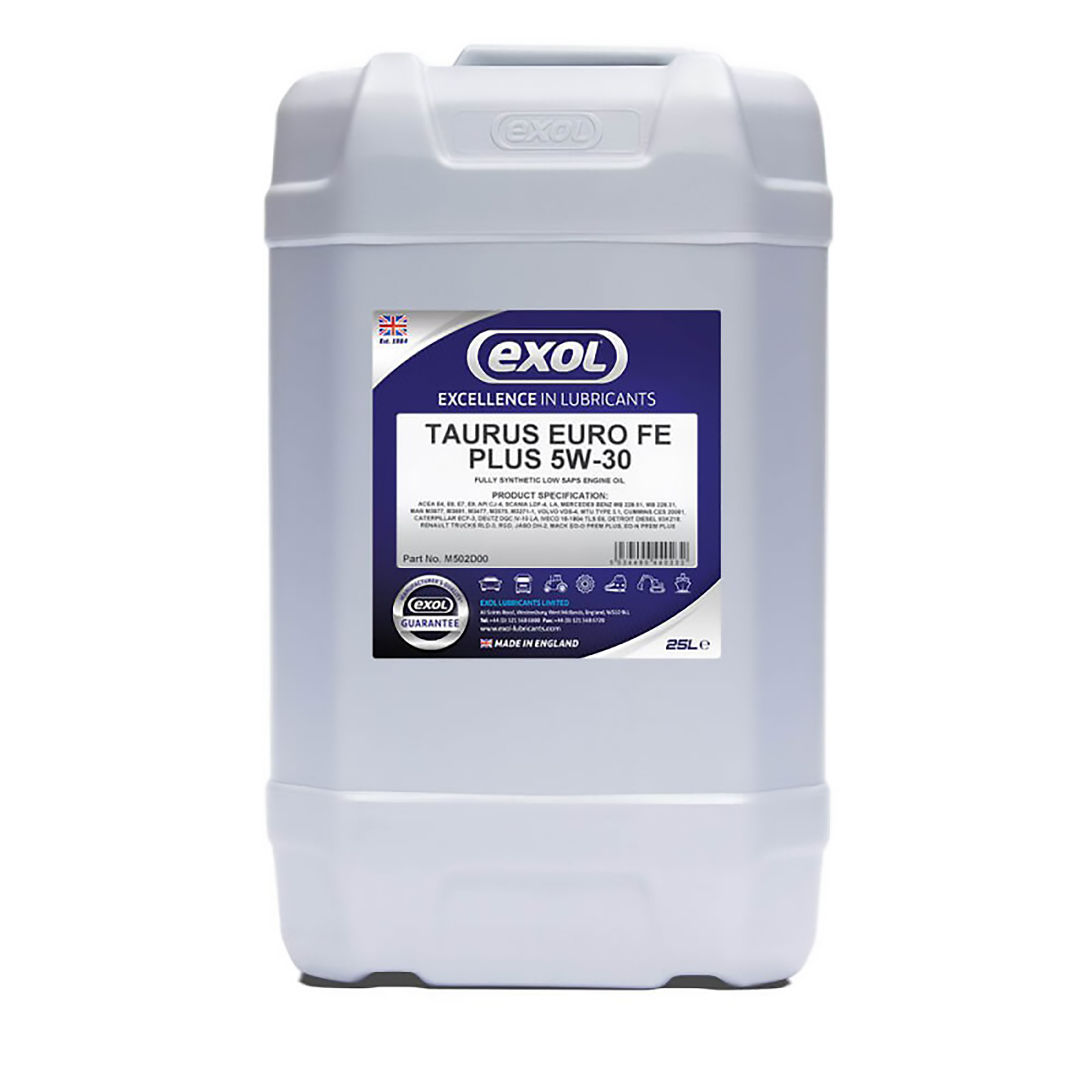 Exol Taurus Euro FE Plus 5W-30 meets new Scania lubricant spec