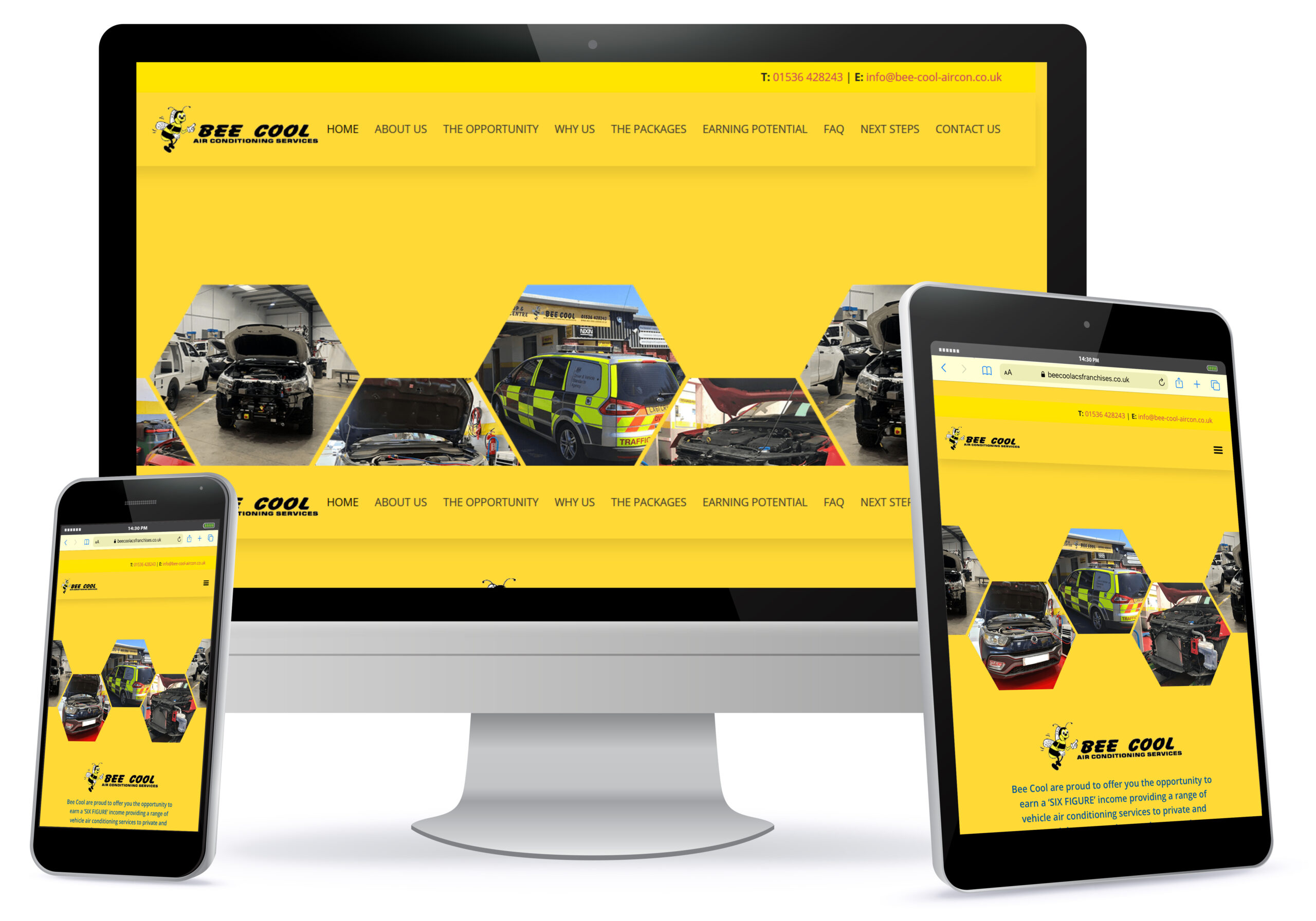 Air-conditioning opportunity clearly defined through new website