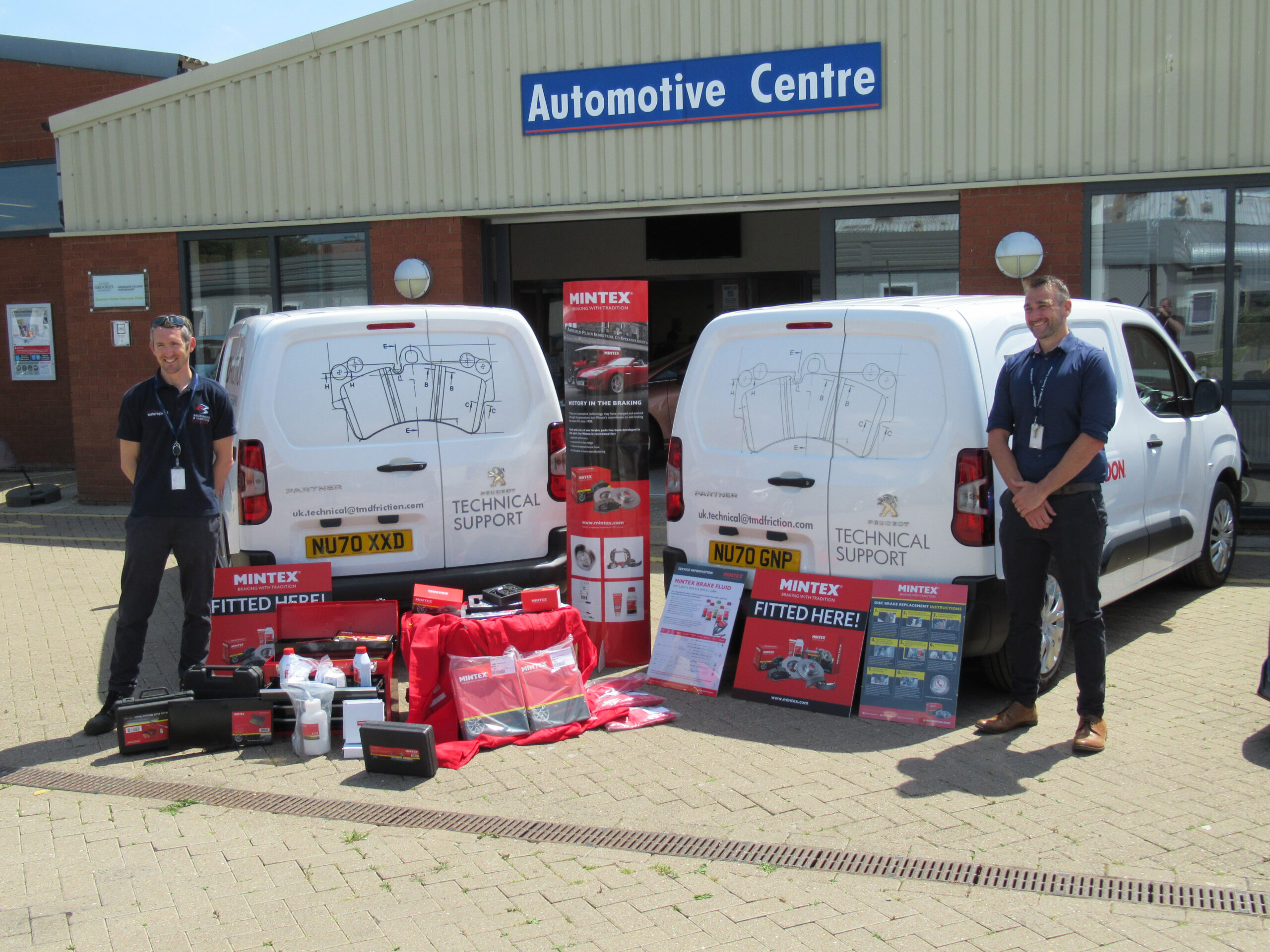 TMD Friction supports automotive college as its workshops are ruined by fire