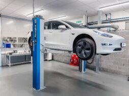 Car in Workshop