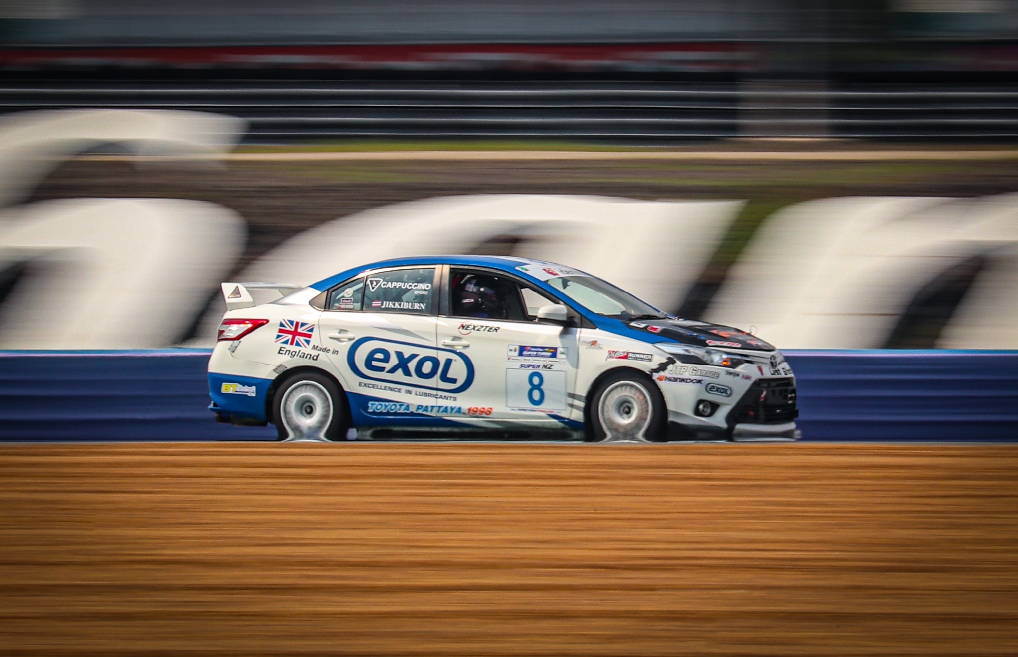 Exol Lubricants continues support for Thailand distributor in local touring car racing series