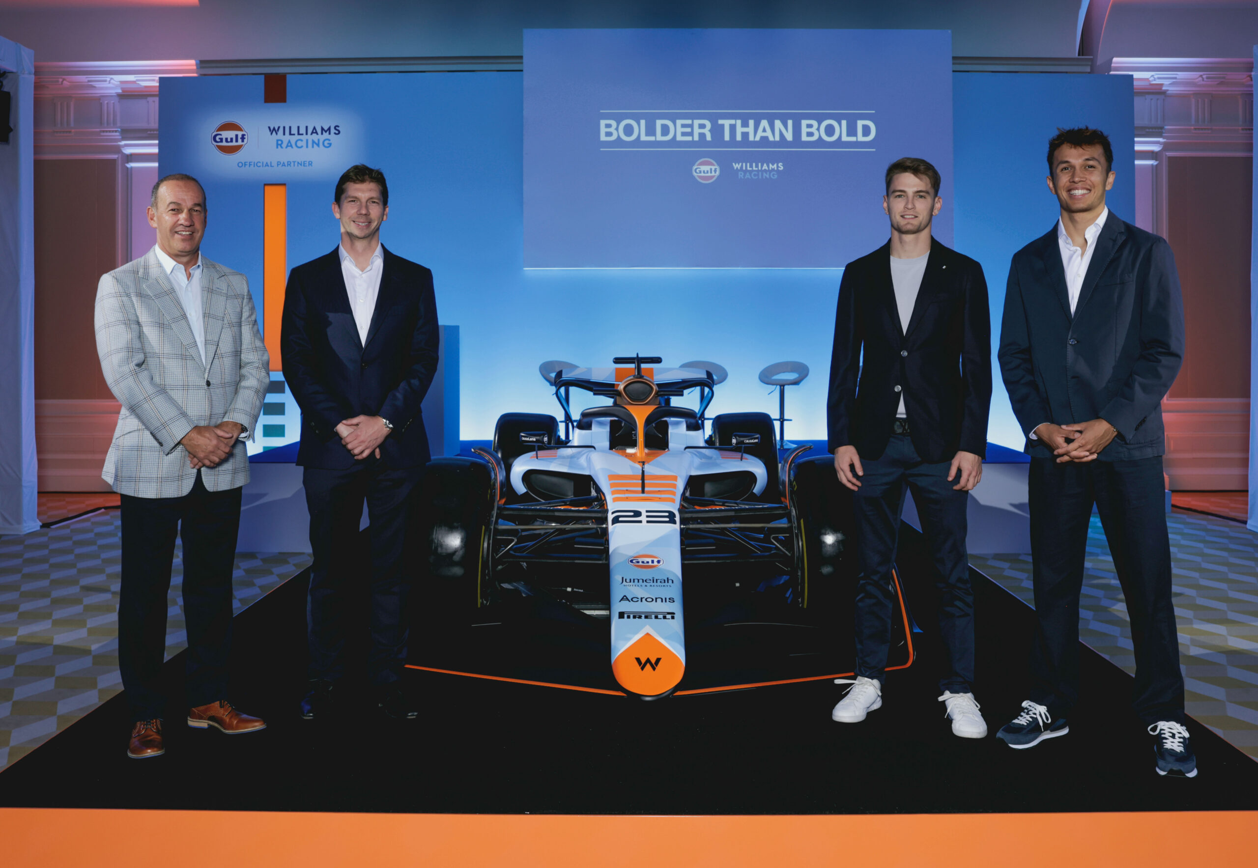 GULF OIL INTERNATIONAL AND WILLIAMS RACING REVEAL VICTOR OF CLOSELY FOUGHT FAN LIVERY VOTE