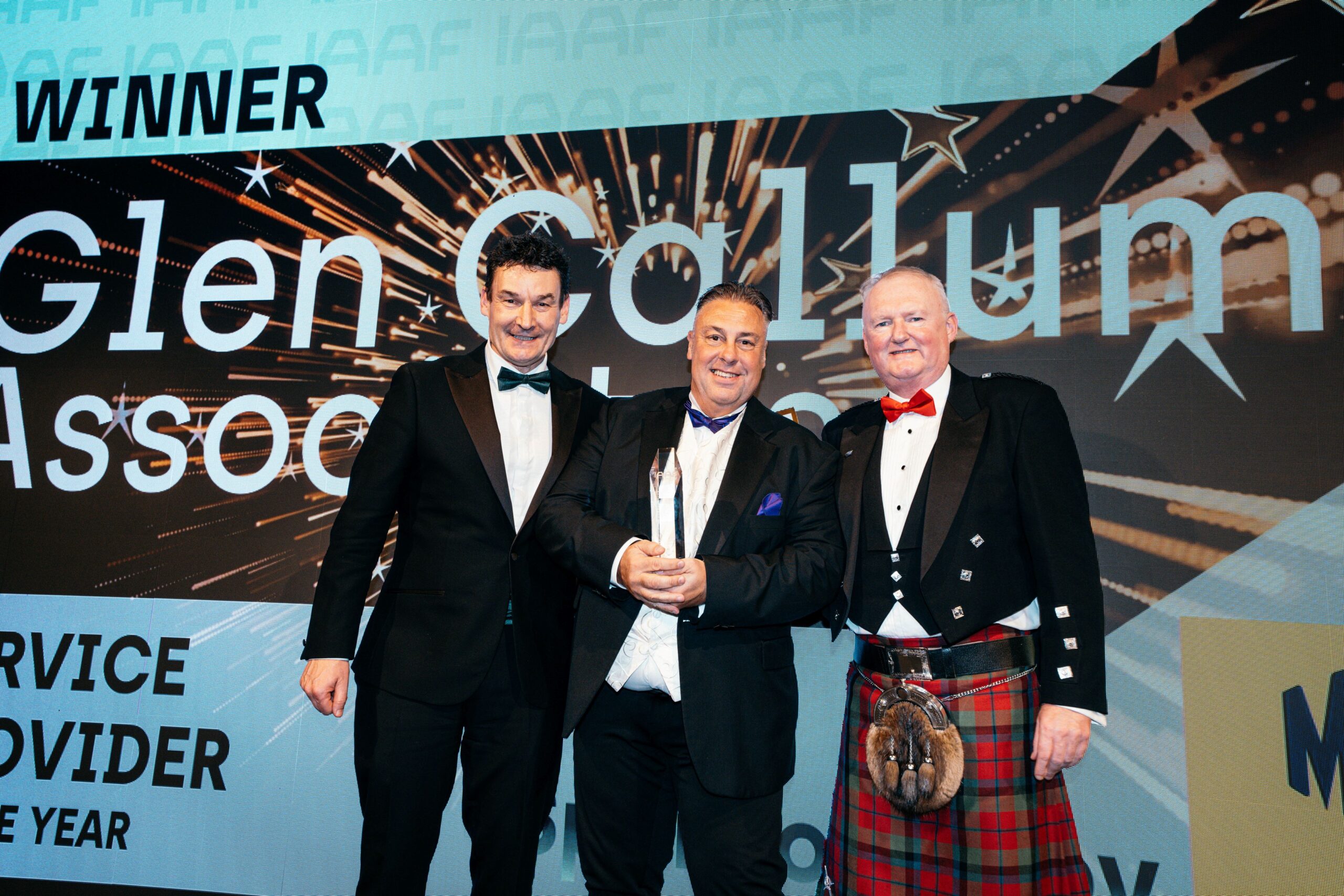 Glen Callum Associates scoops Service Supplier of the Year at IAAF Pride of the Aftermarket Awards