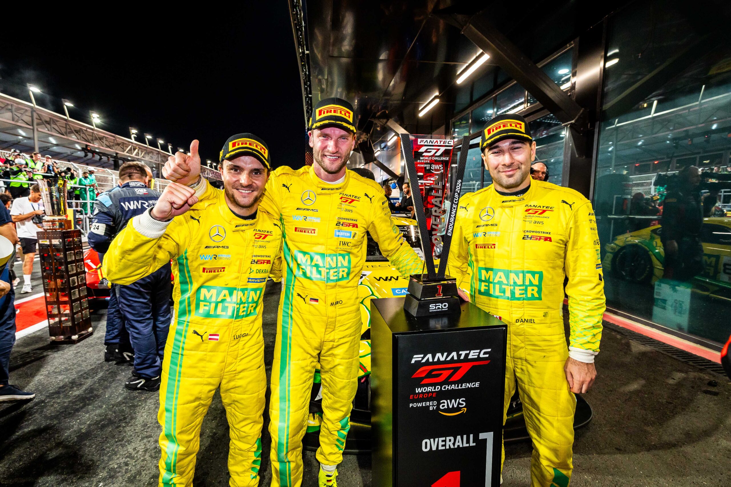 Motorsport with passion: MANN-FILTER and the “Mamba” celebrate strong season results