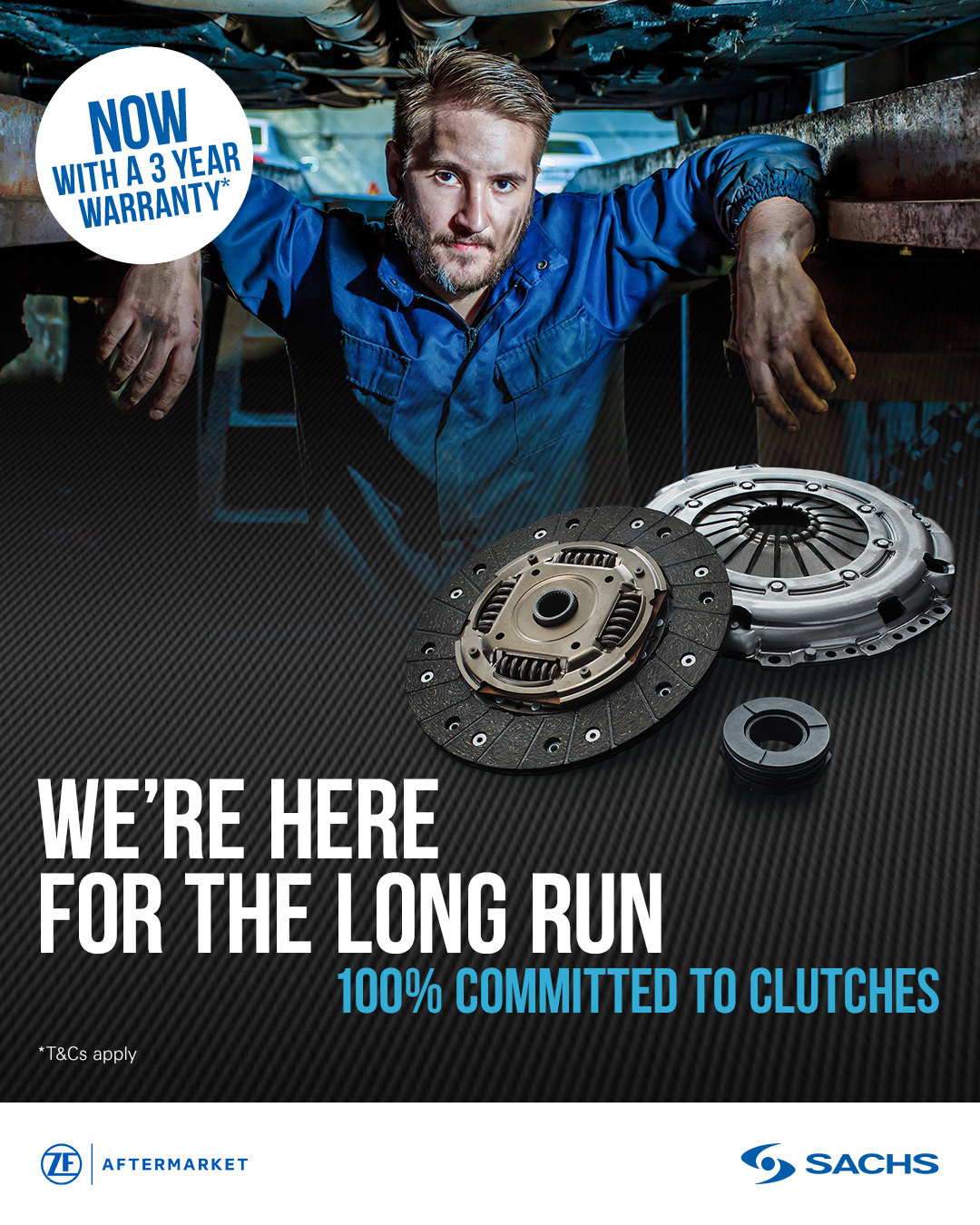 ZF Aftermarket extends SACHS clutch warranty to three years