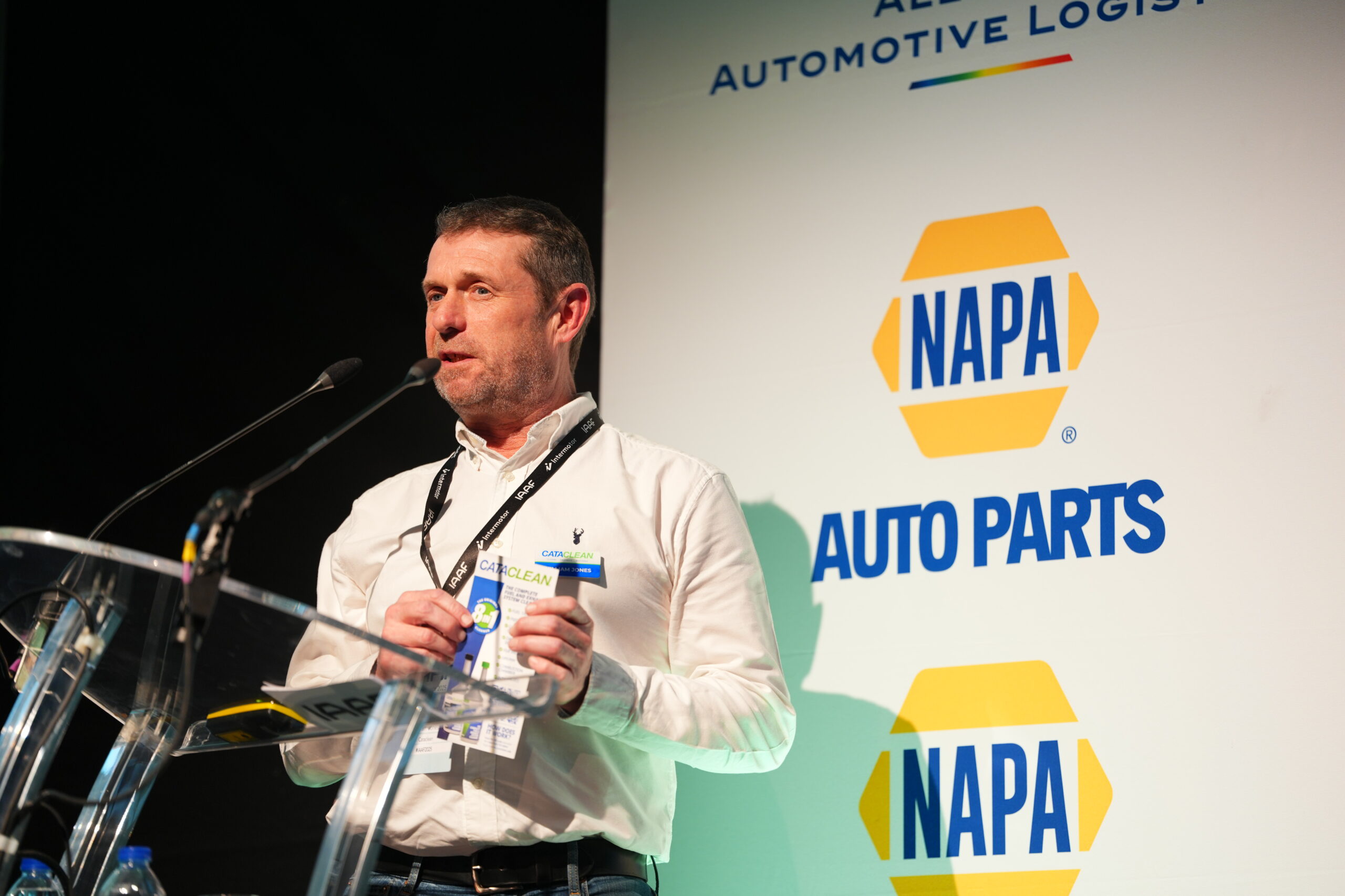 Cataclean enters the IAAF Garage Den to pitch the future of engine maintenance