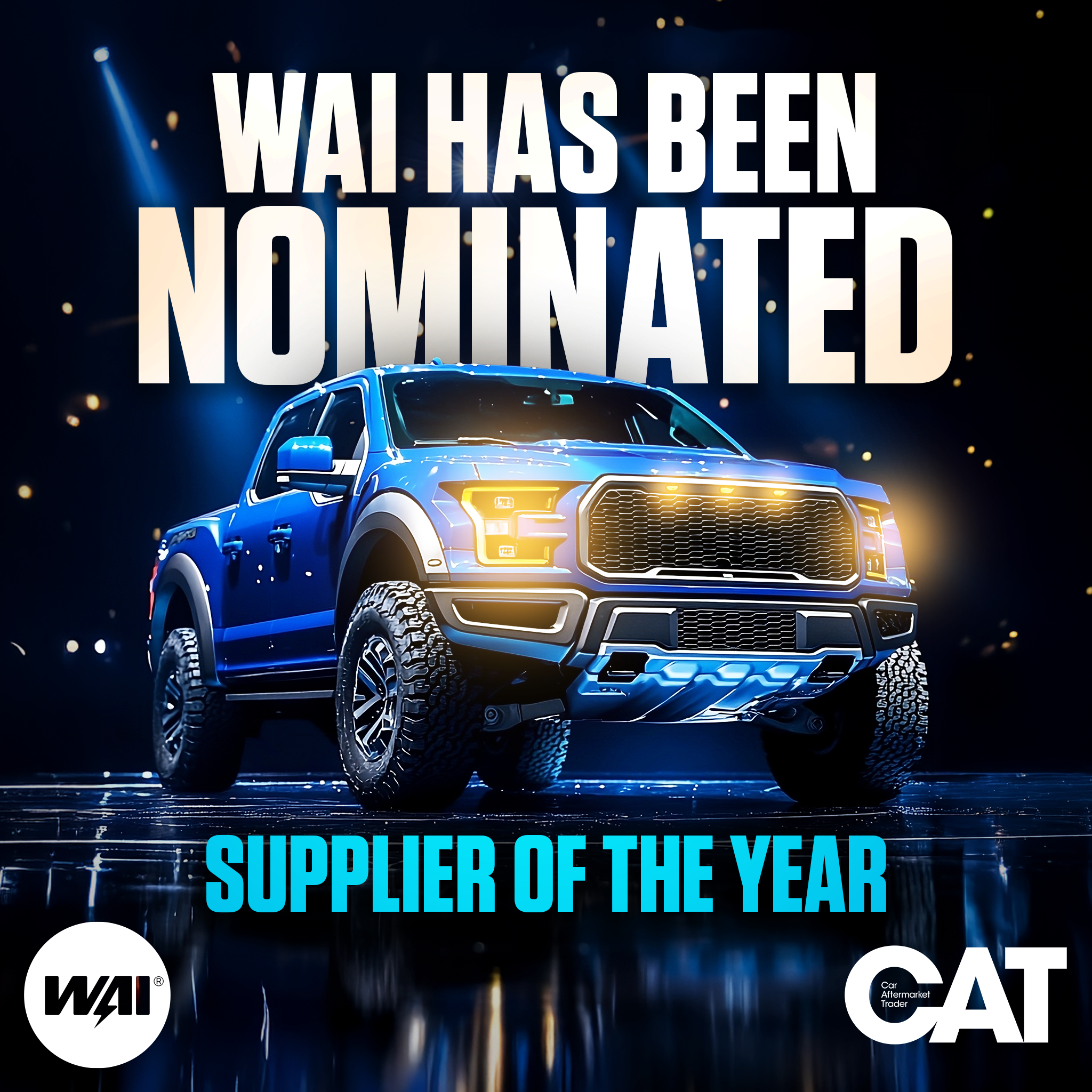 WAI shortlisted for Supplier of the Year award 2026