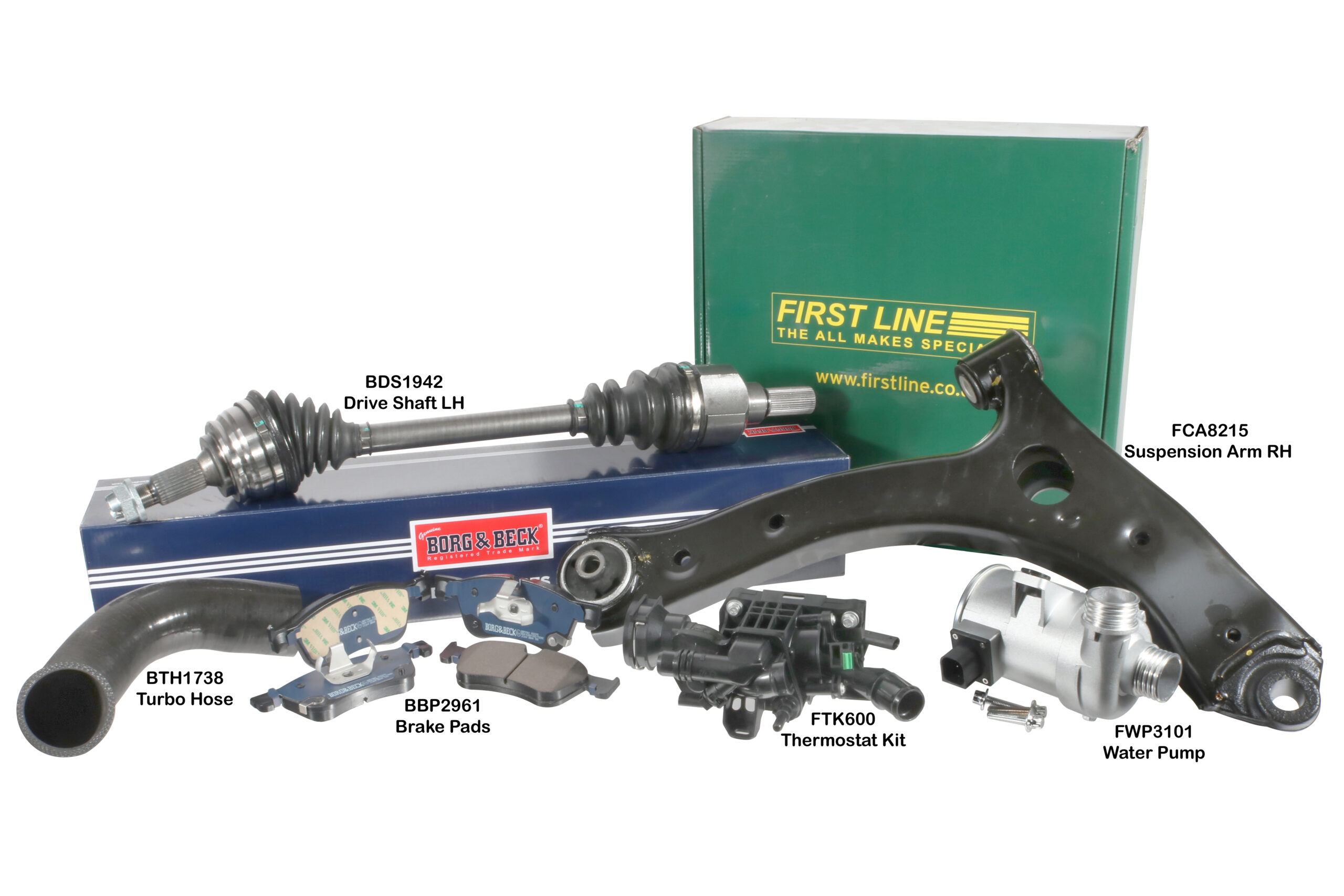 First Line Ltd. introduces 52 new parts to the range