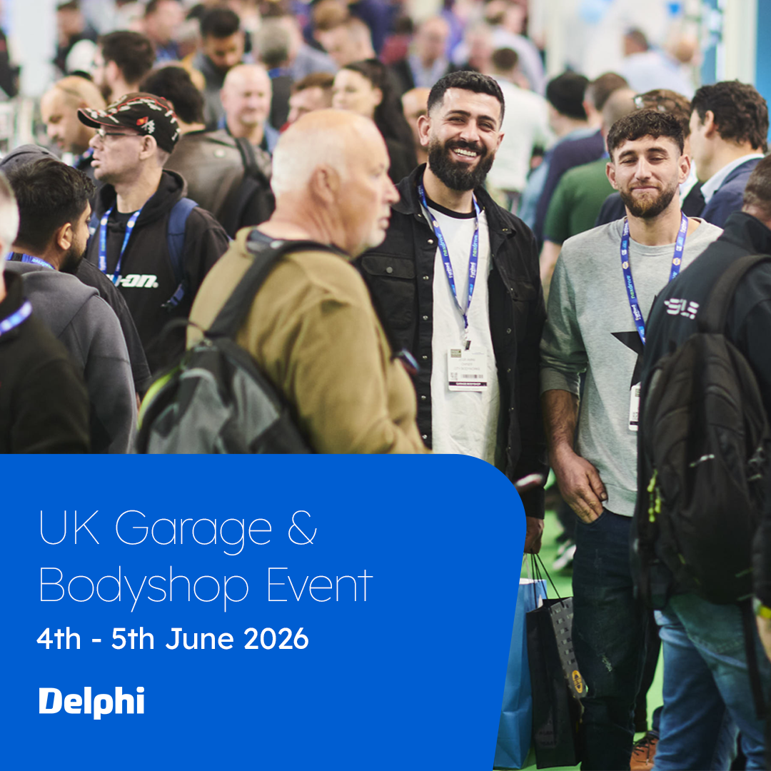 Delphi to showcase innovation, training and newest campaign launch at the UK Garage and Bodyshop Event 2026