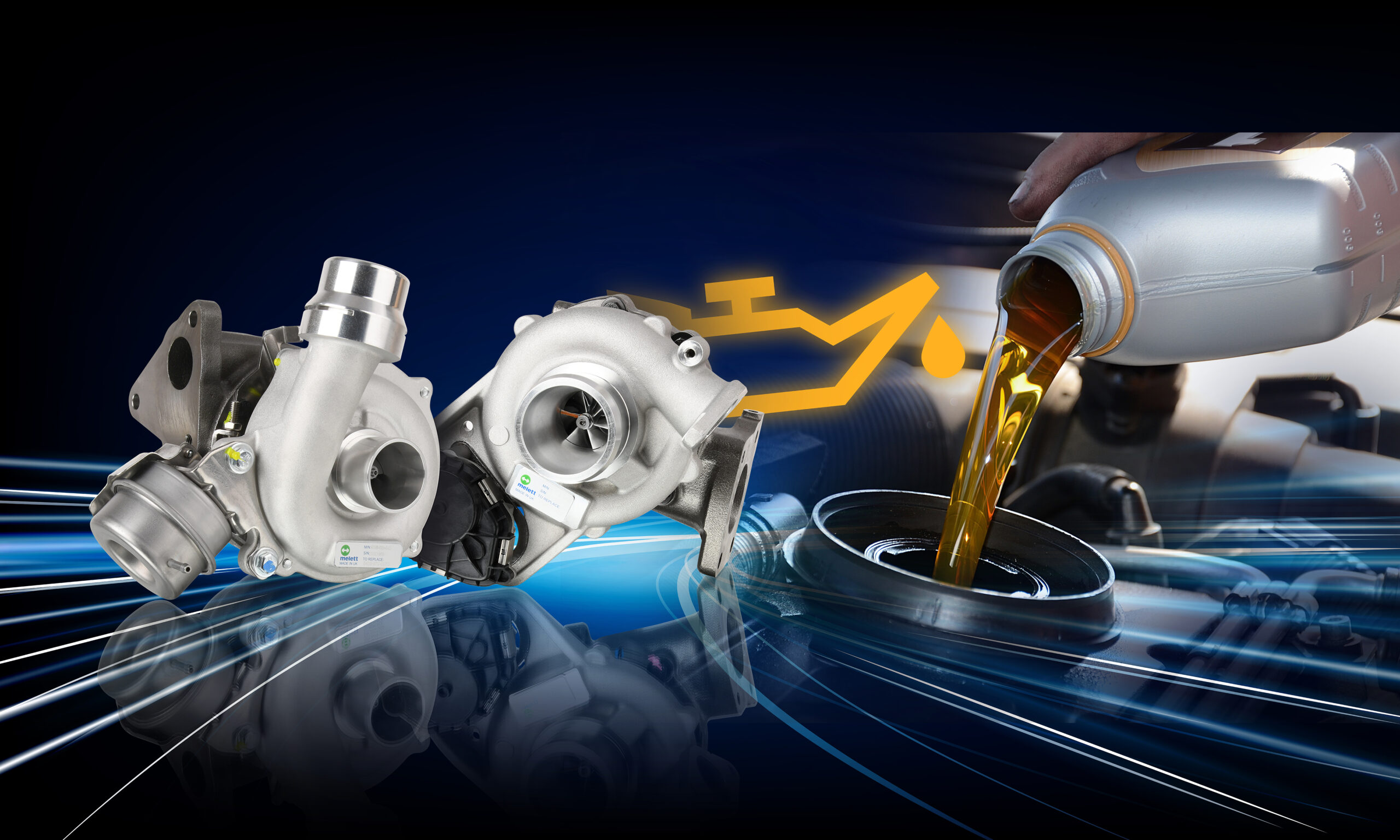 Insufficient lubrication remains a leading cause of turbocharger failure, warns Melett