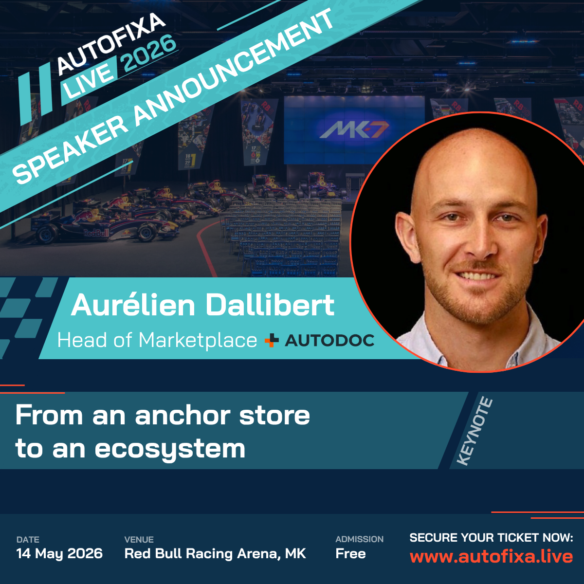 1 week to go: AutoDoc joins Autofixa Live 2026 line-up