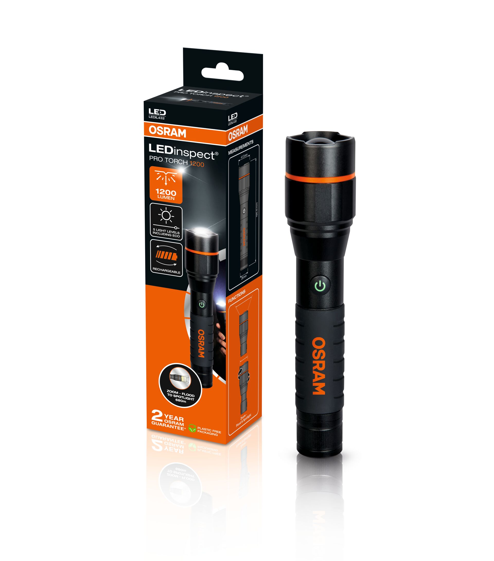 OSRAM achieves top marks in the Auto Express torch test!