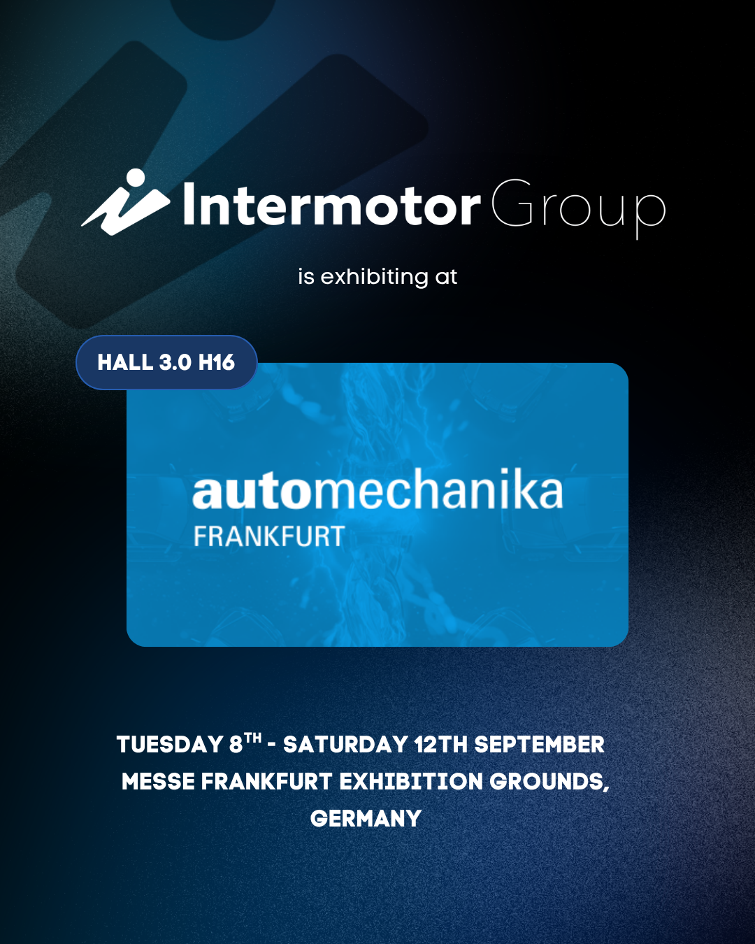 Intermotor Group returns to Automechanika Frankfurt 2026