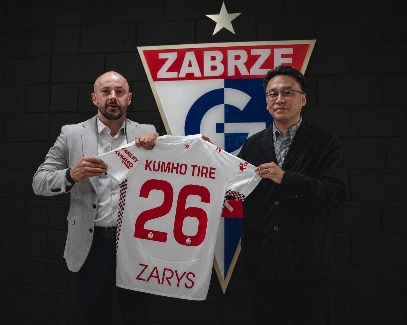 Kumho Tire Signs Sponsorship Agreement with Prestigious Polish Football Club Górnik Zabrze