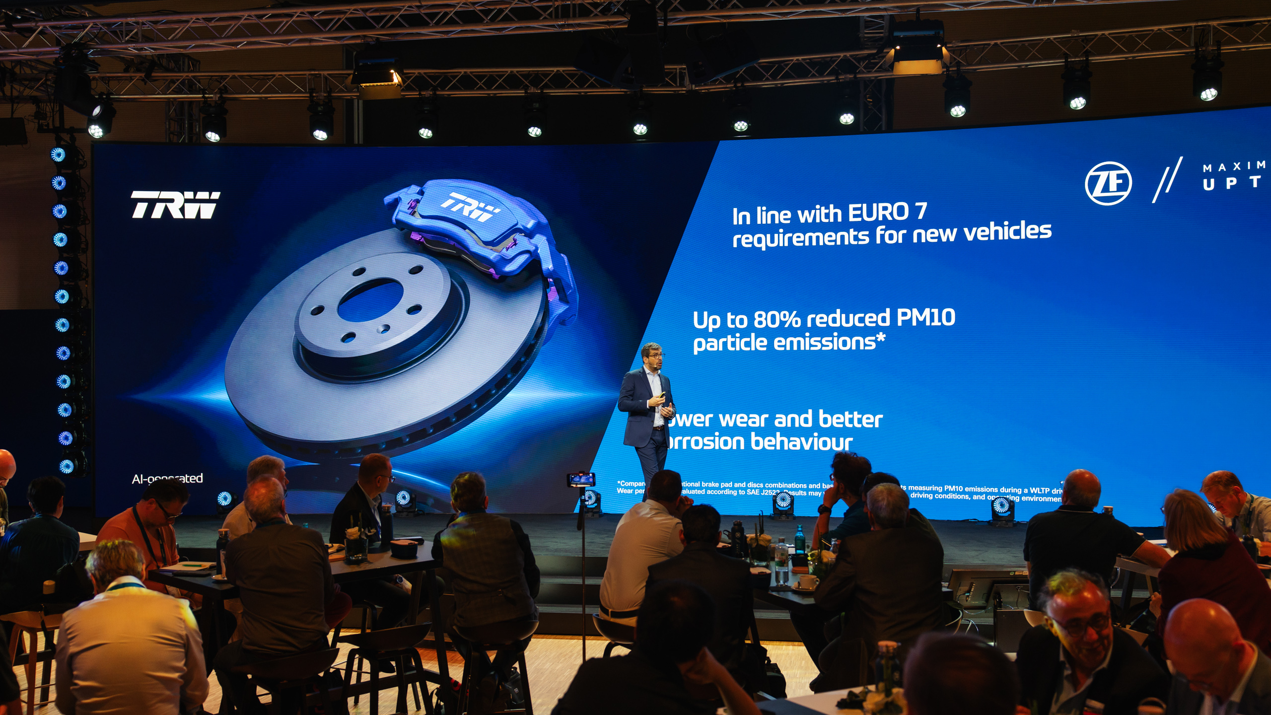 ZF showcases braking solutions supporting Euro 7 readiness at Automechanika Frankfurt