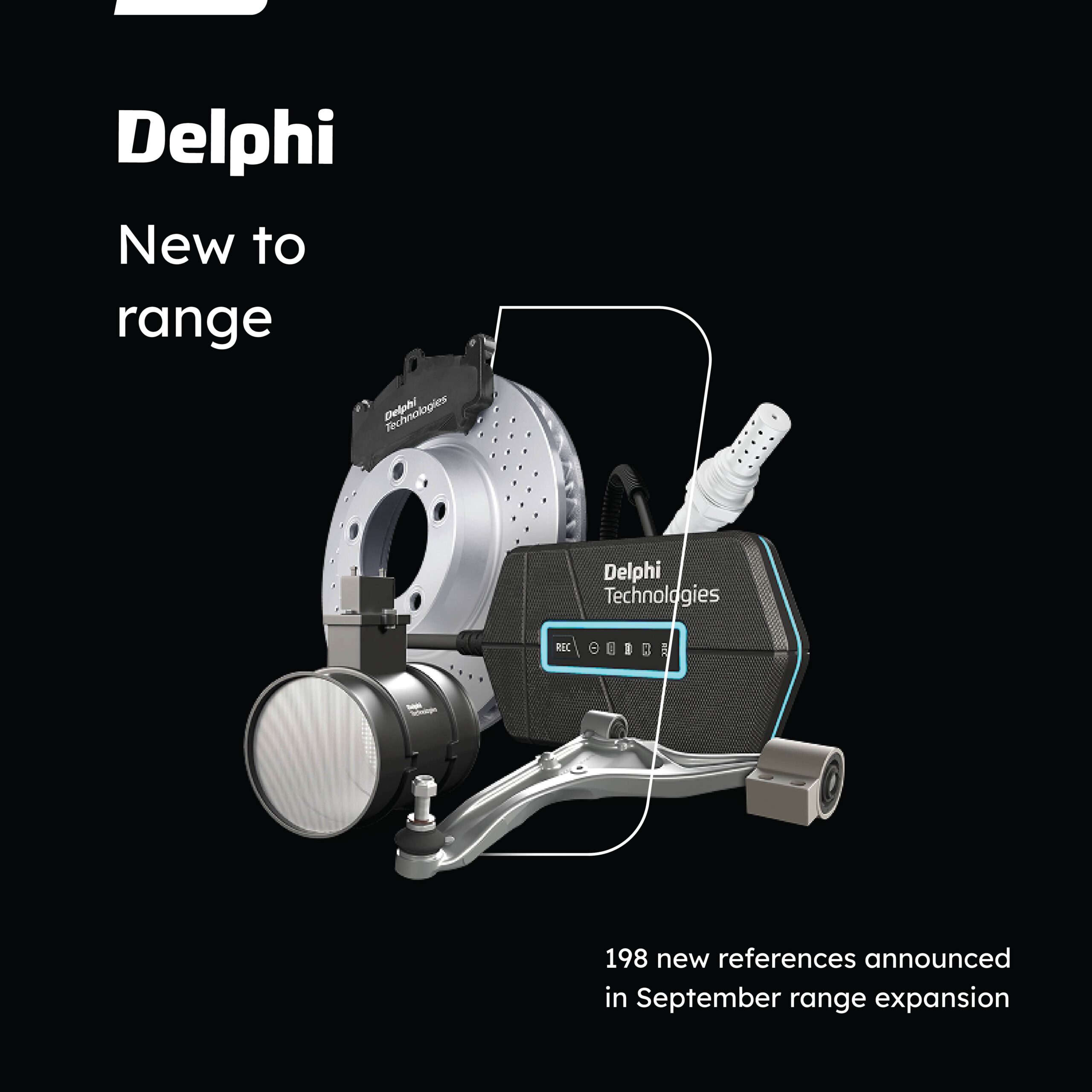 Delphi announces 198 new parts in September range expansion
