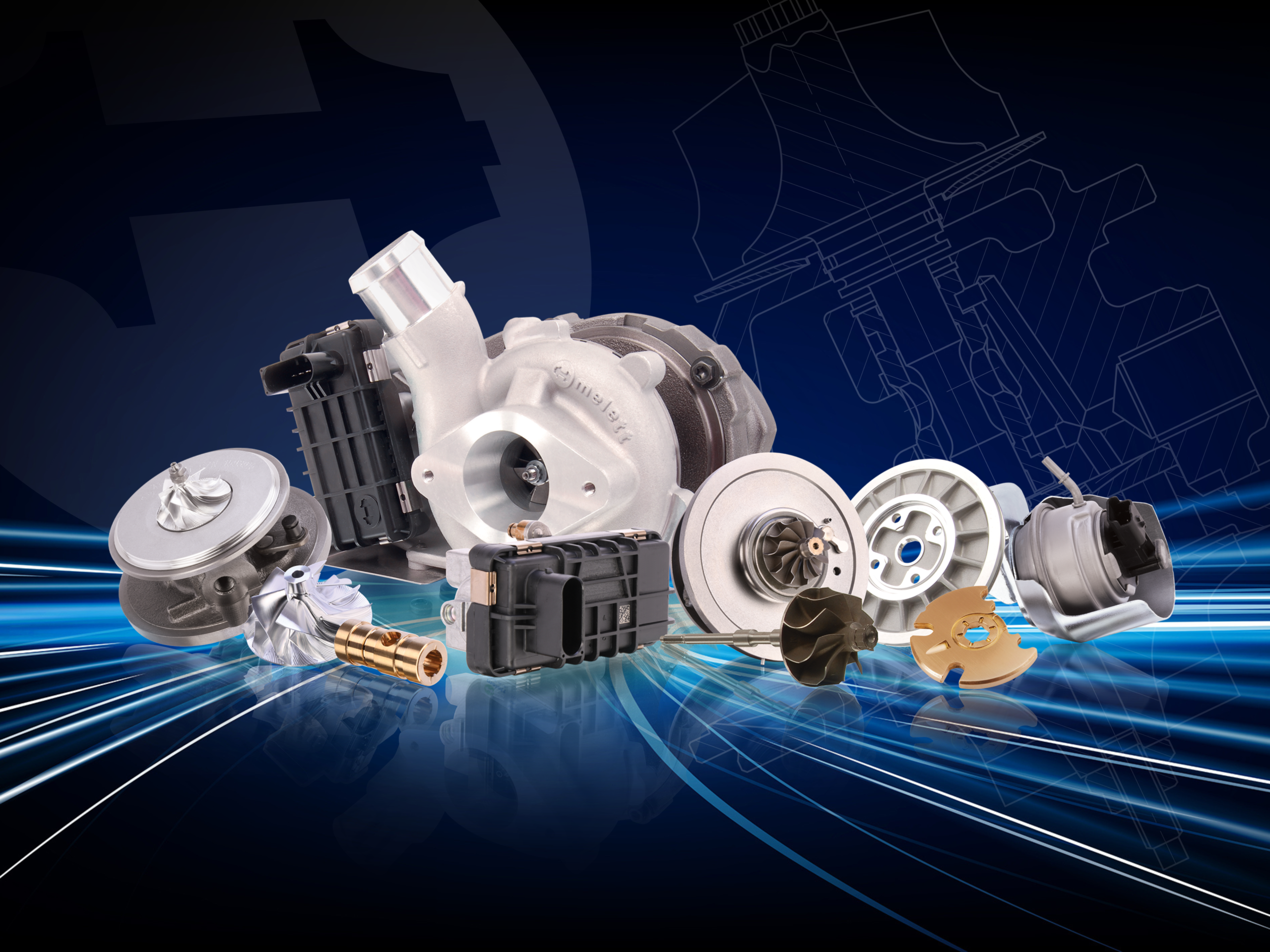 Melett and BMTS Technology to showcase turbocharger expertise at AAPEX 2026
